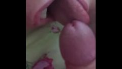 Spunk In Mouth And Edging From Teen Girlfriend