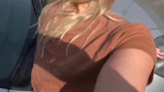 BlondeHexe – Stepbrother Destroys Me Public On The Street!!!