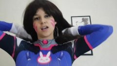 TEEN Dva Cums, Gets A Facial And Swallows – Overwatch Cosplay