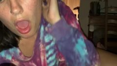 Sweet 18 Year Old Gives Rimjob And Blows My Dick