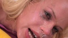Deep Oral Sex With A Blonde Russian And Jizz Shot In The Mouth