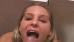 Heather Brooks Anal And Sperm Ingest In The Laundry Room