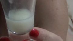 Ingesting Sperm From A Glass & Describing The Taste With Bts Footage