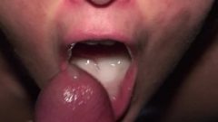 Britney’s Quickies: Cellar Face Fuck & A Huge Mouthful Of Spunk Swallowed