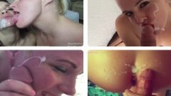 Facial Cum-Shot & Gulp Compilation #1 – Sexyspunkygirl