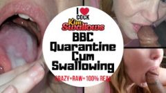 Big Black Dick Quarantine Spunk Gobbling
