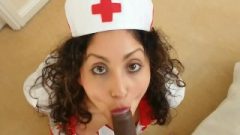 British Nurse Collects Indian Cum Sample But Ends Up Drinking It Pov