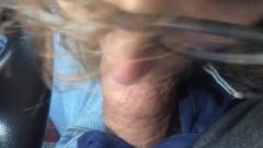 Sucking Penis Penis For A Ride! Public Gulping Huge Sperm Load