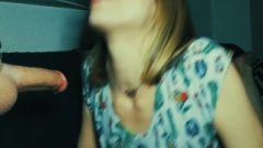 Oral Creampie #23 Throbbing And Pulsating Cum-Shot In My Throat And Mouth