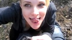 Outdoor Spunky Blow Job And Facial In Nature Reserve Intercourse Adventures #8